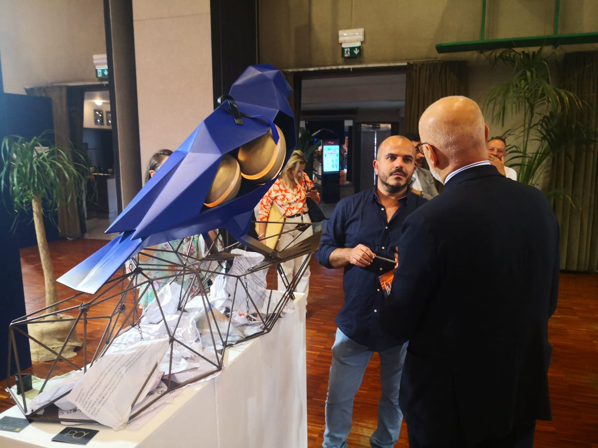 scultura IL GRIDO SILENZIOSO
