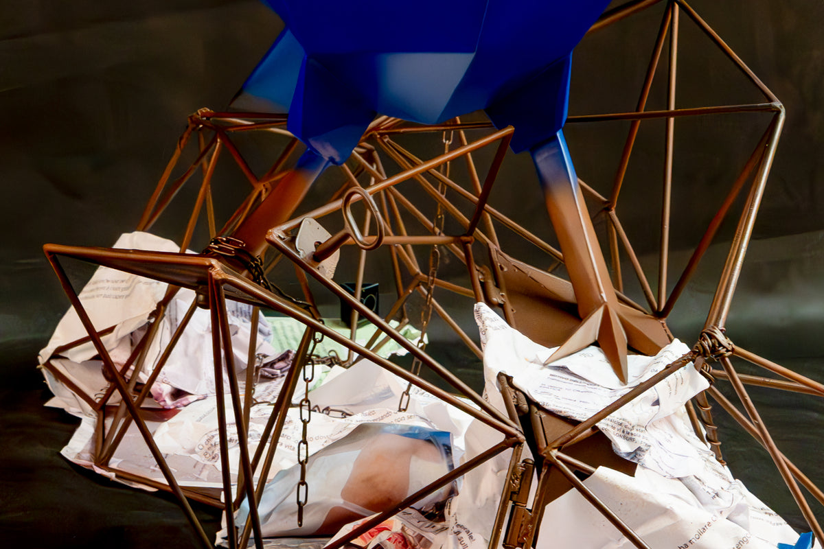 scultura IL GRIDO SILENZIOSO