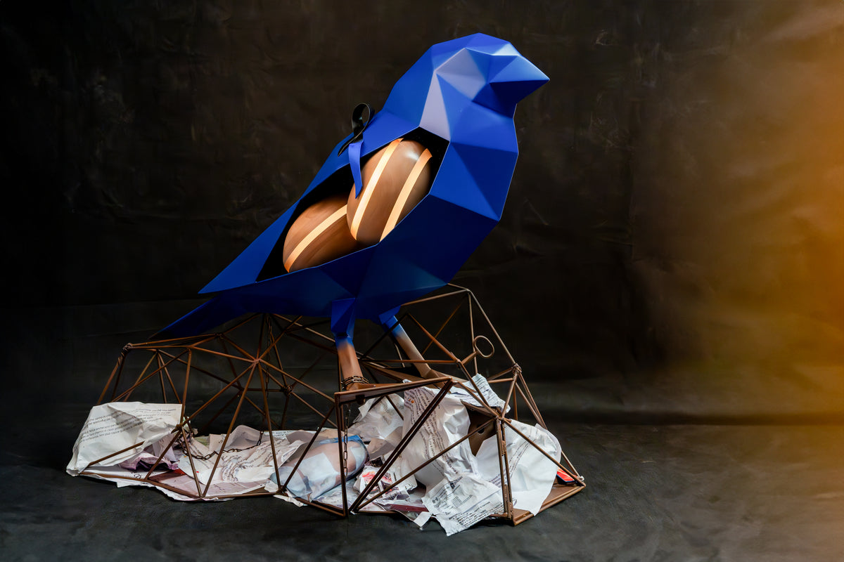 scultura IL GRIDO SILENZIOSO