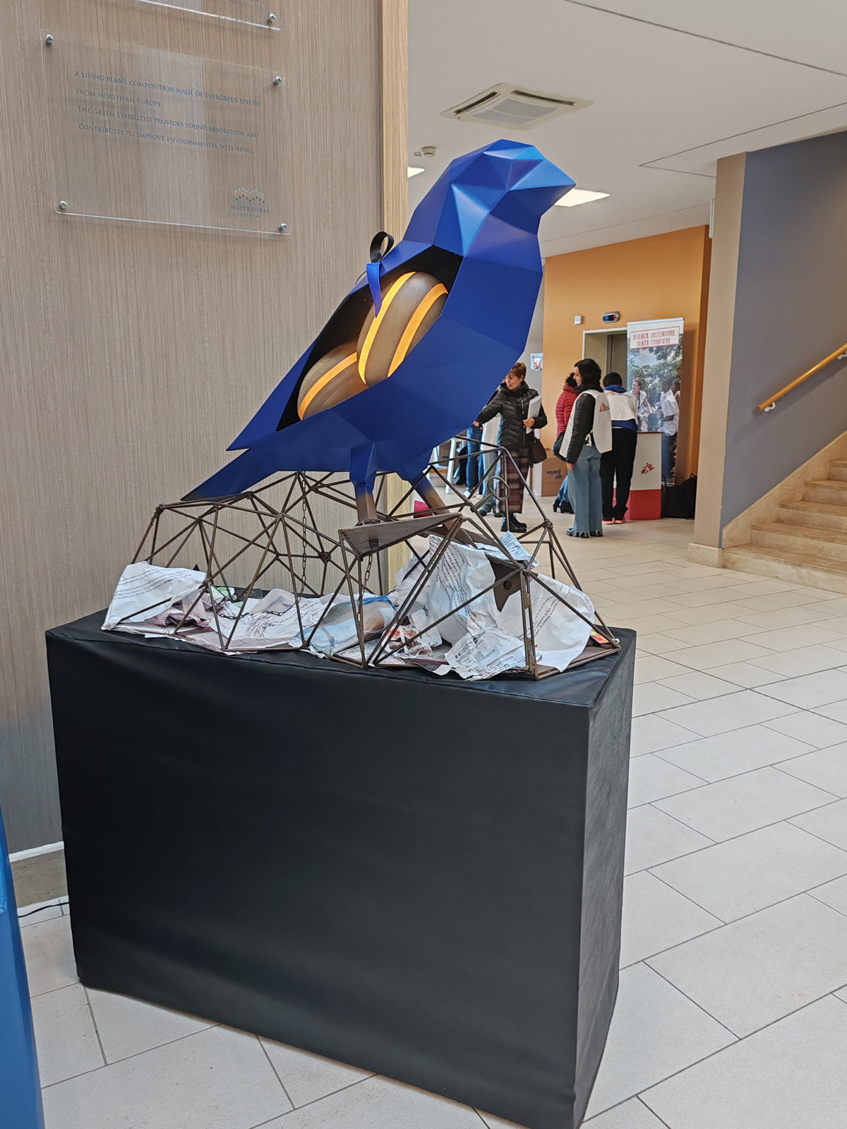 scultura IL GRIDO SILENZIOSO